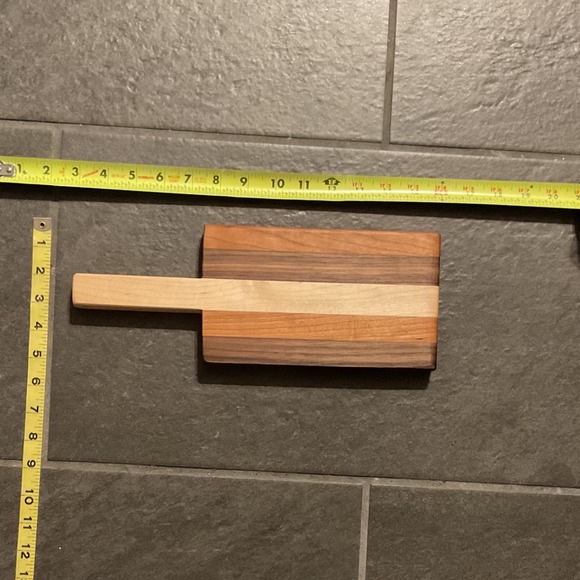 Wood Paddle‎ Serving Board Charcuterie Cheese Board Small Cutting Board - Picture 1 of 3